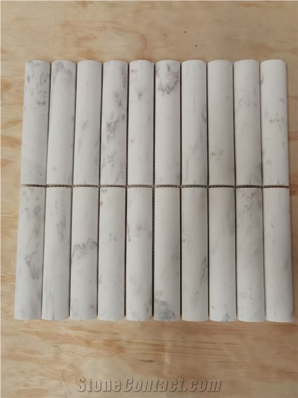 New Pattern Beige Travertine Mosaic Tiles
