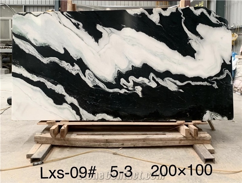 Panda White Marble Slab&Tiles For Wall&Floor