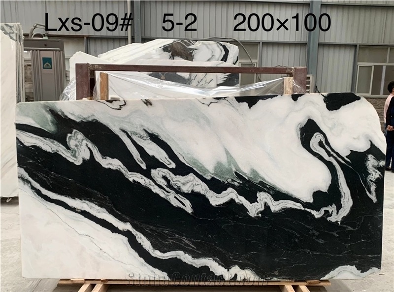 Panda White Marble Slab&Tiles For Wall&Floor