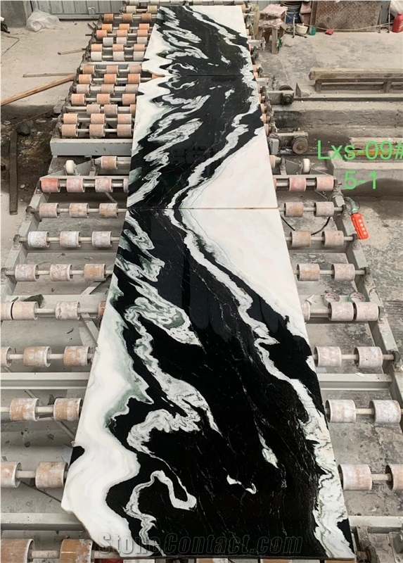 Panda White Marble Slab&Tiles For Wall&Floor