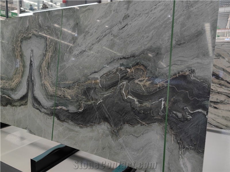 Polished Fairy Verderra Marble Slabs,Wizard Green Marble