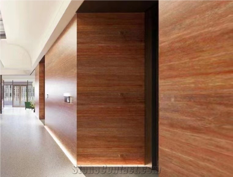 Premium Quality Iran Red Travertine For Hotel Project