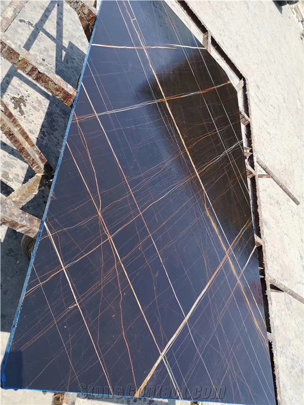 Sahara Noir Marble Slab&Tiles For Project