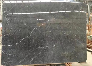 Silver Sky Grey Marble Slabs Star Ash Marble Floor Tiles