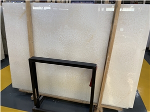 Translucent White Ice Jade Onyx Slabs And Tiles