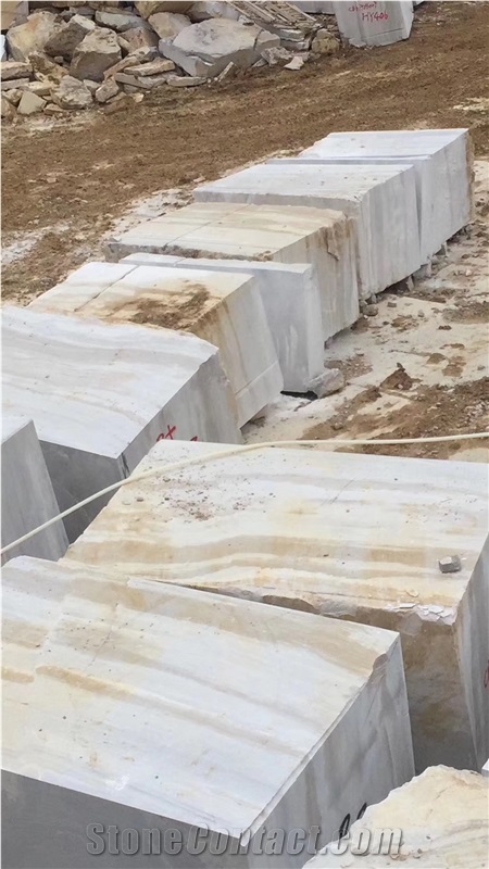 White Wood Grain Marble,Silk Georgette Marble
