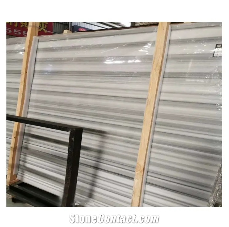 Zebra Marmara Equator Marble Slabs Grey Striata Marble