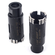 Dry Drilling Bit With Vacuum Brazed Protection For Granite Dry Drilling Bit With Vacuum Brazed Protection For Granite