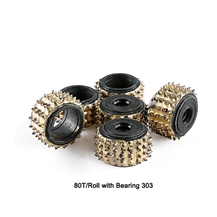 Lichi Rolls For Stone Bush Hammered Surface