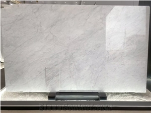 Italy Bianco Carrara Marble Slab For Interior And Exterior