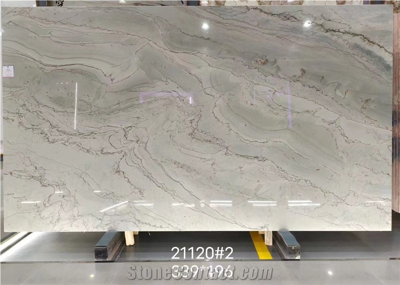 Macaubas Fantasy Brazilian Quartzite Polished Slabs