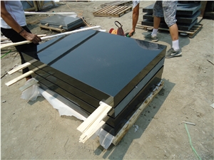 Mongolia Black Basalt Tile With Polished, China Black Basalt