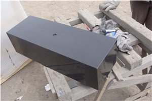 Mongolia Black Basalt Tile With Polished, China Black Basalt