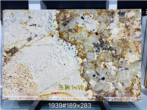 Patagonia White Brazilian Polished Quartzite Slabs