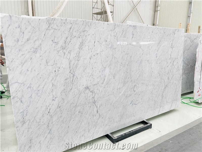 Popular Marble Carrara White Big Slabs And Tiles From Italy