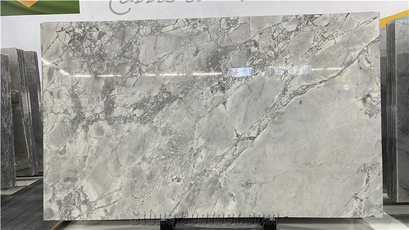 Super White Dolomite Brazilian Marble Slabs