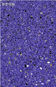 Purple Terrazzo Slabs Tiles