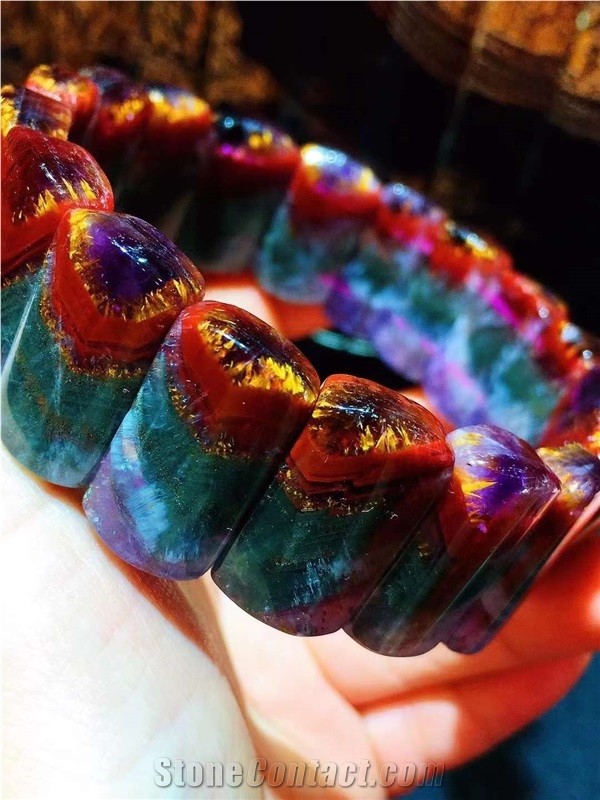 Gold And Titanium Bracelet