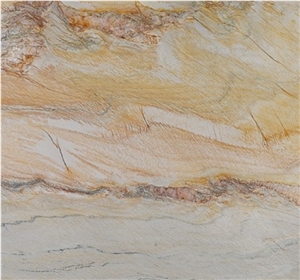 Macaubas Fantasy Gold Quartzite