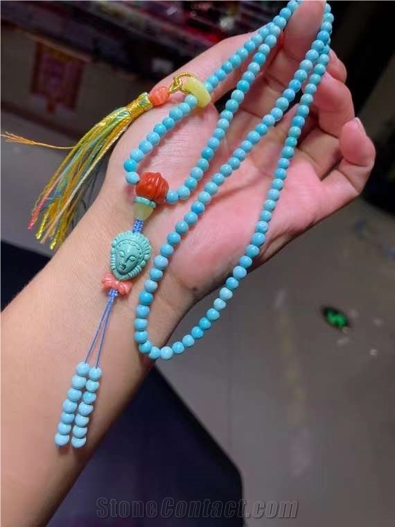 Natural Raw Jade Mineral High Porcelain  Hand String