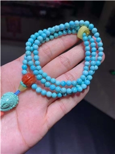 Natural Raw Jade Mineral High Porcelain  Hand String