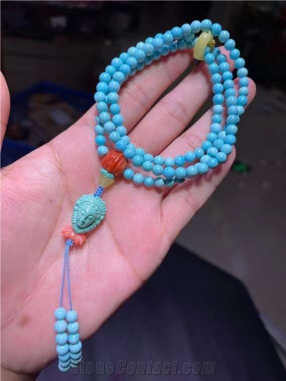 Natural Raw Jade Mineral High Porcelain  Hand String