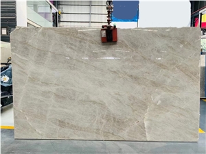 Luxurious Natural Quartzite Taj White Mahal 2Cm Big Slabs