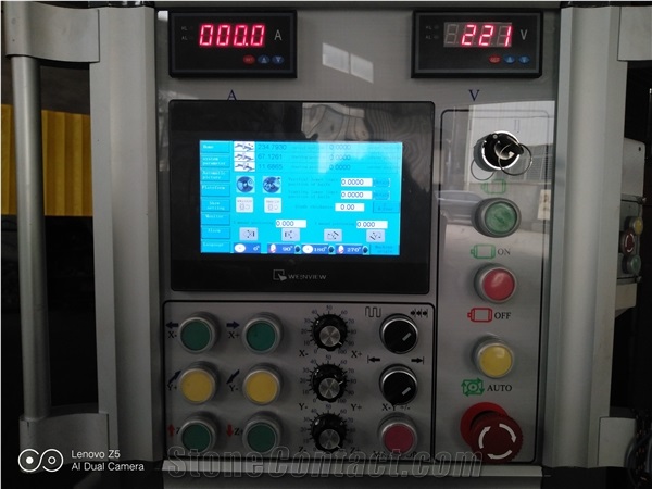 45 Degree Chamfer Automatic Stone Cutting Granite Marble Slabs