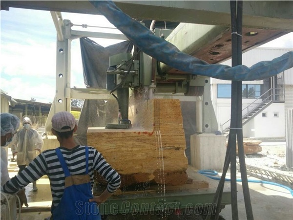 Four Pillars Two-Way Stone Cutting Machine Marble Block Cutter