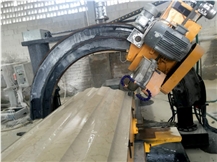 Roman Columns, Stone Pillar Slot Cutting Machine- Column, Balustrade Lathe Machine