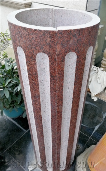 Roman Columns, Stone Pillar Slot Cutting Machine- Column, Balustrade Lathe Machine