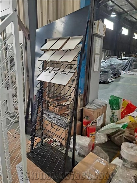 Irregular Shape Metal Display Stand Racks