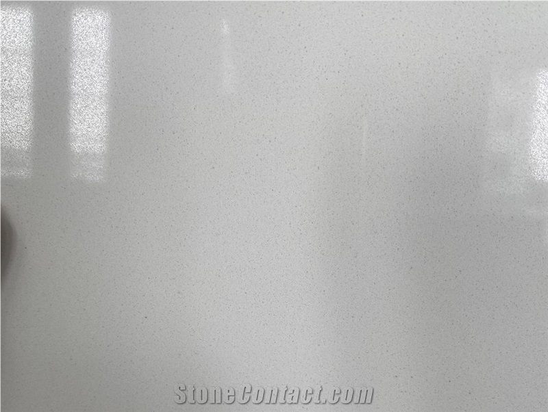 Artificial Pure White Quartz Slabs
