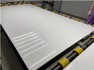 Artificial Pure White Quartz Slabs