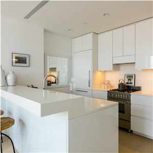 Artificial Pure White Quartz Slabs