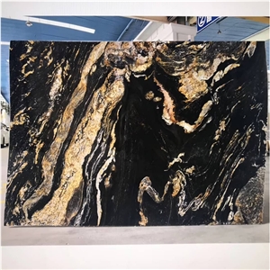 Cosmic Gold Natural Stone Granite Slabs