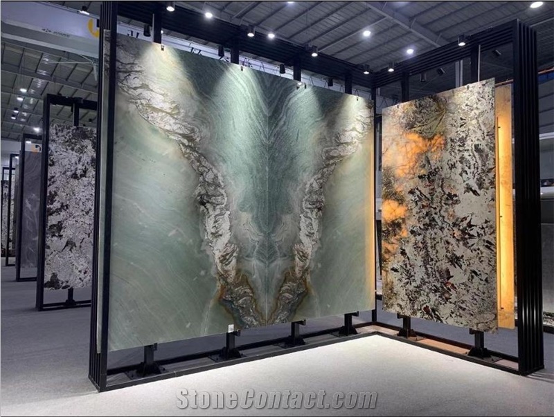 Green Maestro Quartzite Walls Slab