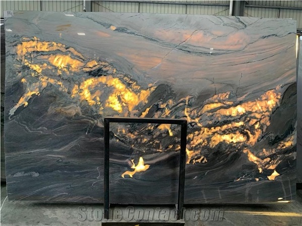 Luxury Macaubas Illusion Quartzite Slabs