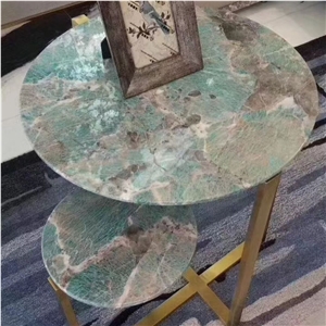 Natural Amazon Green Quartzite Stone Tables
