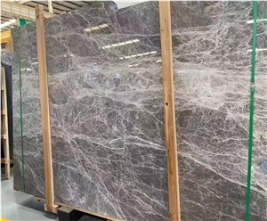 Natural Hermes Gray Marble Slabs
