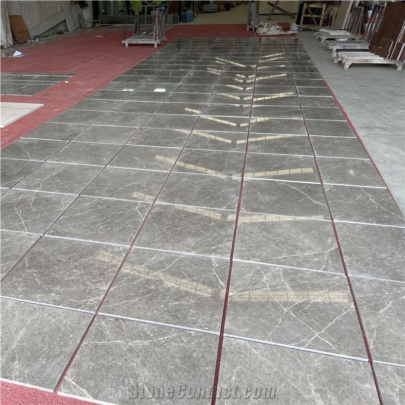 Natural Hermes Gray Marble Slabs