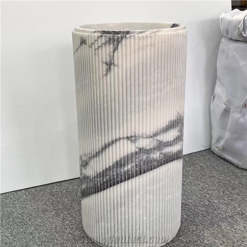 Natural Marble Free Standing Wash Basins
