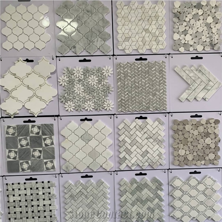 YDSTONE Customed Natural Stone Marble Mosaic Tiles