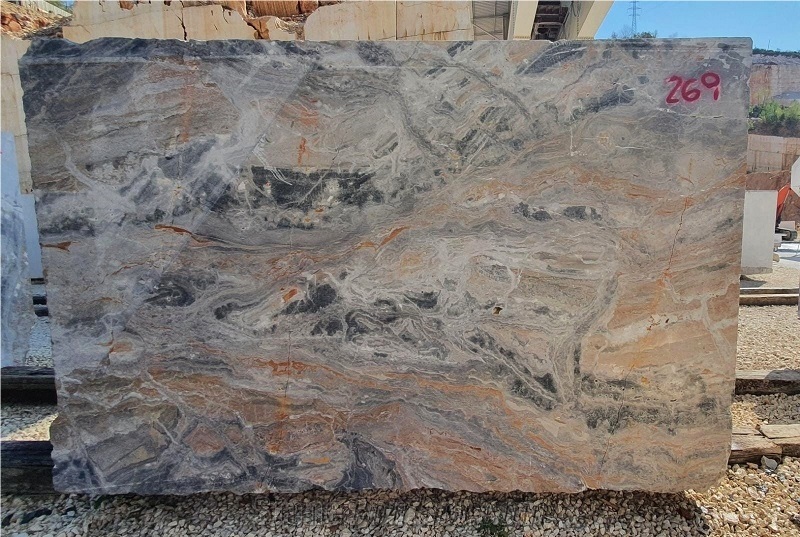 Arabescato Orobico Pink Marble Blocks - 269
