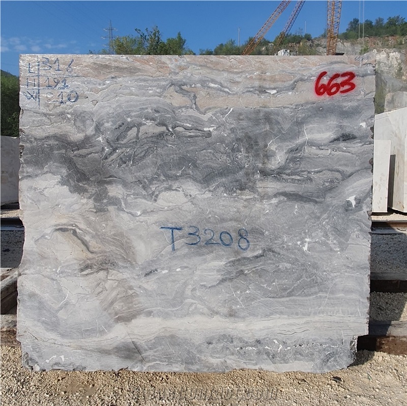 Arabescato Orobico Pink Marble Blocks 663