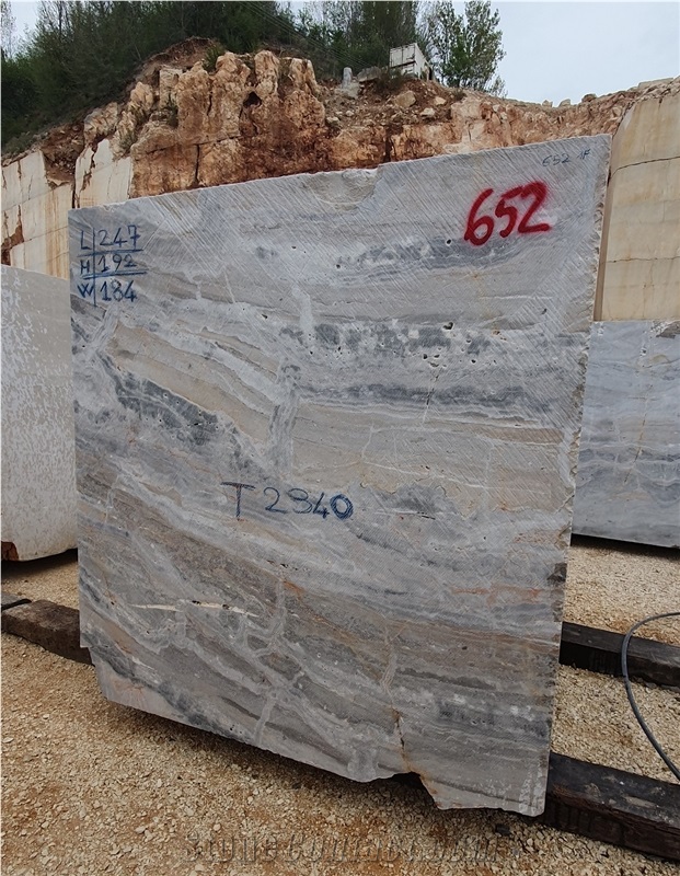 Arabescato Orobico Rosso Marble Blocks - 652