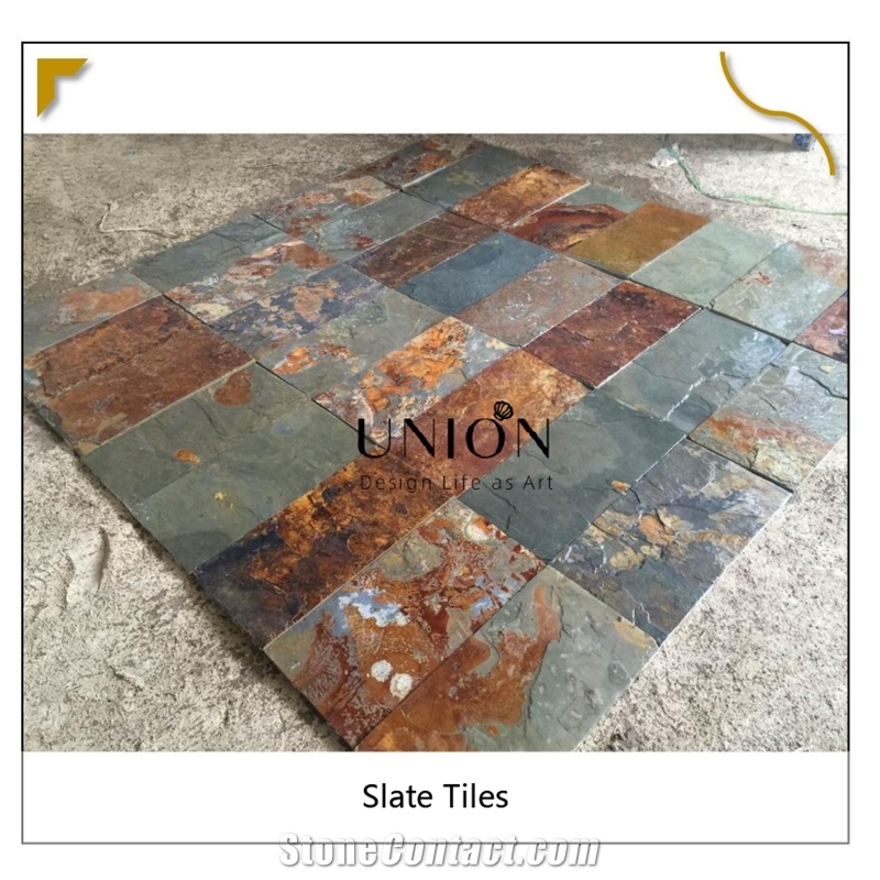 Direct Factory Supply Natural Black Slate Tile For Flooring