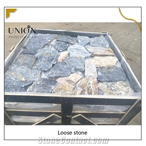 UNION DECO Natural Random Stone Veneer Wall Cladding Stones