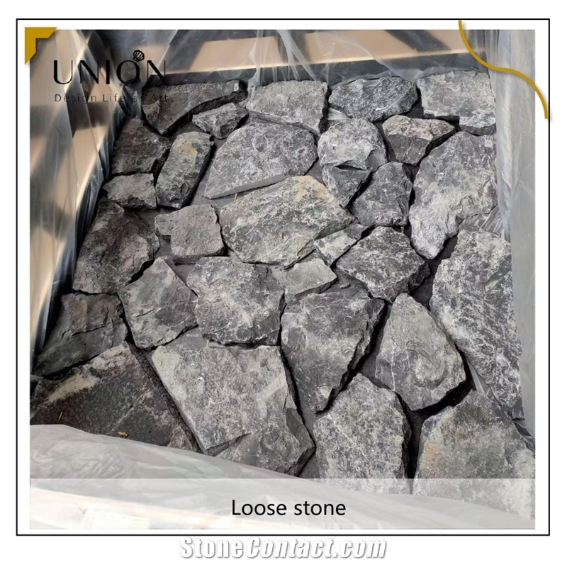 UNION DECO Natural Split Loose Stones Random Wall Cladding