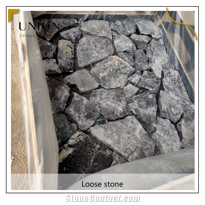UNION DECO Natural Split Loose Stones Random Wall Cladding